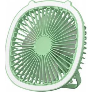 Multifunction Table Lamp with Desktop Fan – LED Desk Light & Cooling Fan Combo