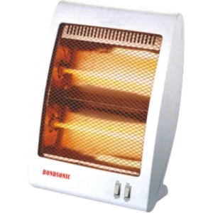 BONDSONIC 2-Bar Quartz Heater 800W – Portable Electric Room Heater