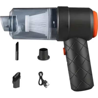 Handheld Mini Cordless Car Vacuum Cleaner – Portable Rechargeable High Suction Cleaner