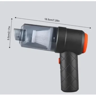 Handheld Mini Cordless Car Vacuum Cleaner – Portable Rechargeable High Suction Cleaner - Image 2