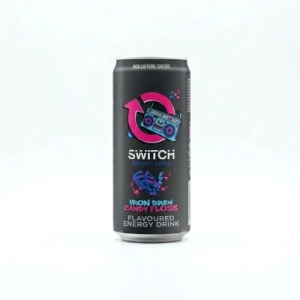 Switch Drink Iron Brew Candy Floss 6×300ml – Flavoured Soft Drink Pack