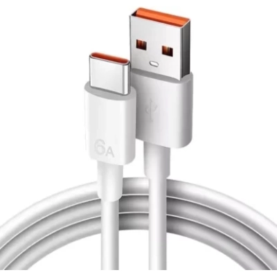 USB Type-A to USB Type-C 1m Super Fast Charging Cable – High-Speed Data & Charging