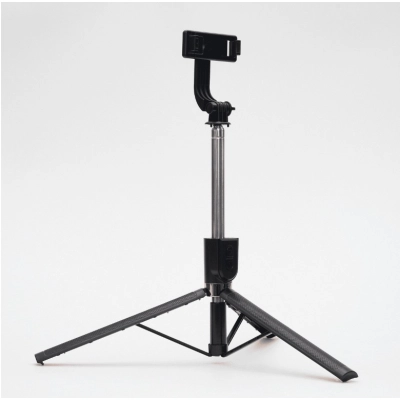 170cm Tripod stand for phone with Remote Bluetooth and Led Light - 1.7m - Image 3