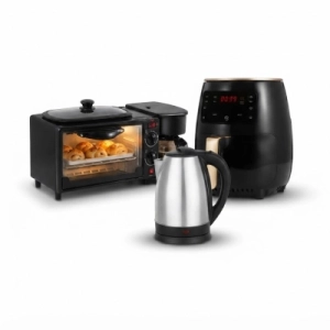 Promotion 3in1 Breakfast Maker (air fryer, toaster oven, and electric kettle)