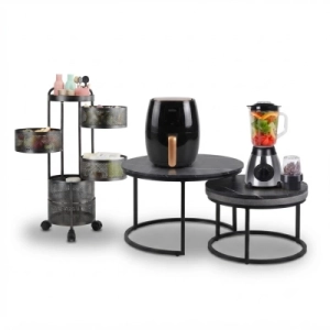 6L Air fryer , Blender , 2pc Modern Coffee, FREE RACK
