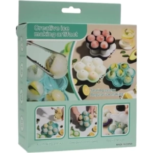 Silicone Ice Ball Spheres Mold – Reusable Ice Cube Tray for Drinks & Cocktails