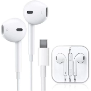 Type-C Earphones – Wired In-Ear Headset for Phones & Tablets