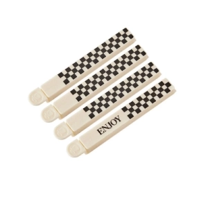 4-Piece Plastic Snack Sealing Clips – Assorted Sizes Food Bag & Packet Storage Clips